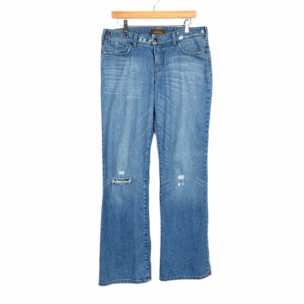 Bella Dahl Wide Legs Distressed Jeans Sz 31